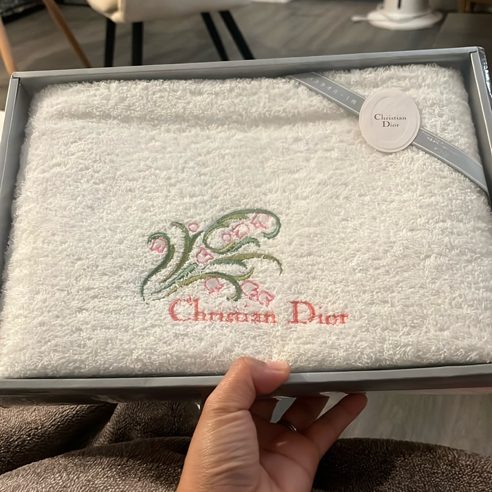 Christian Dior towel